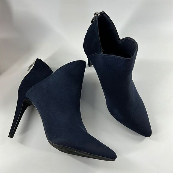 NY&C pointed toe Ankle Heel Boots - Picture 1 of 10